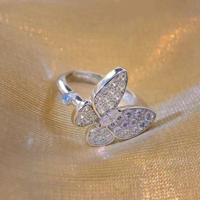 [Rosla Jewelry]BUTTERFLY DIAMOND RING
