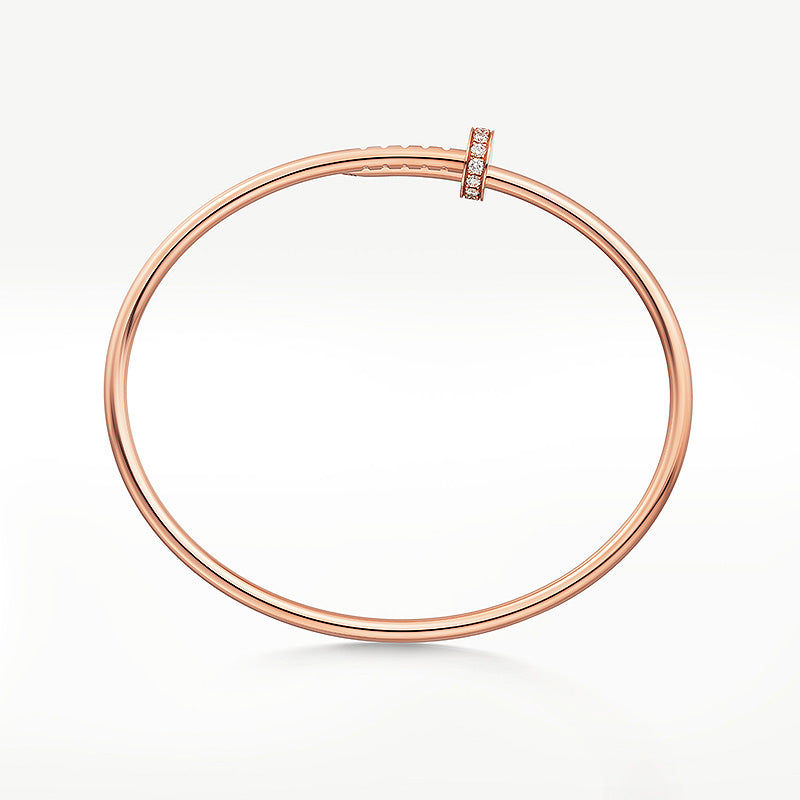 [Rosla Jewelry]JUSTE BRACELET 2.5MM DIAMONDS