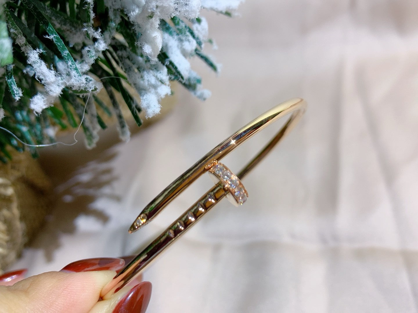 [Rosla Jewelry]JUSTE BRACELET 2.5MM DIAMONDS