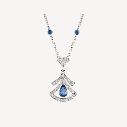 [Rosla Jewelry]DREAM NECKLACE AGATE DIAMOND SILVER