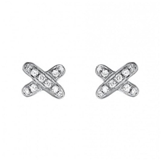 [Rosla Jewelry]JEUX DE DIAMOND EARRINGS