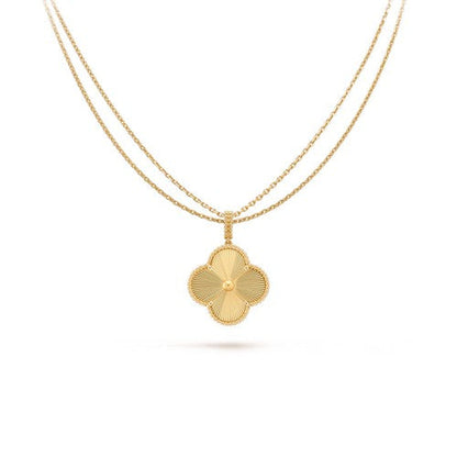 [Rosla Jewelry]CLOVER 25MM PEDANT NECKLACE GOLD