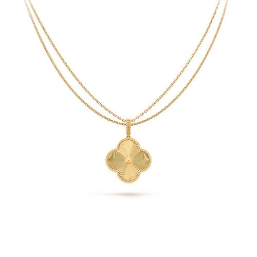 [Rosla Jewelry]CLOVER 25MM PEDANT NECKLACE GOLD