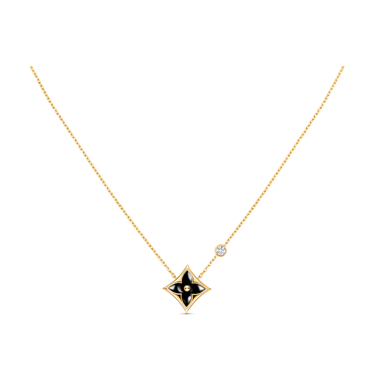[Rosla Jewelry]STAR BLACK MOP NECKLACE