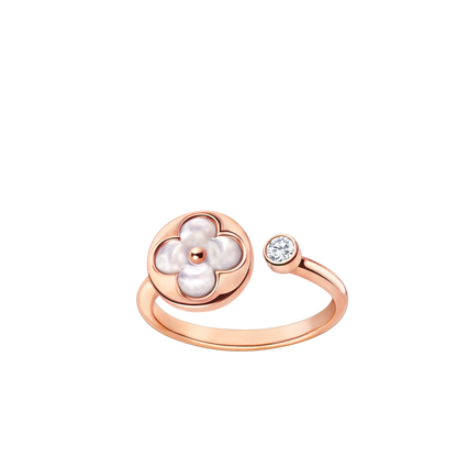 [Rosla Jewelry]SUN 1 DIAMOND PINK MOP RING