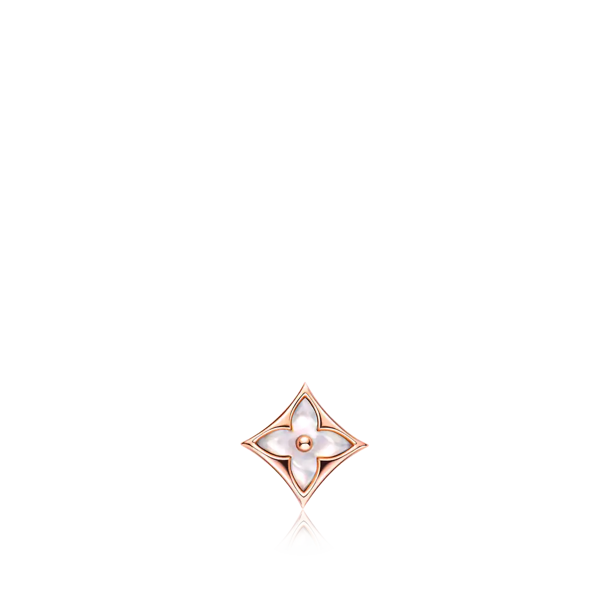 [Rosla Jewelry]STAR MOP PINK GOLD EARRINGS